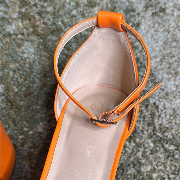 COASIS Women's Chunky Block Heels Open Toe Ankle Strap 3.5" Sandals 8.5 Worn 1X - Picture 11 of 14